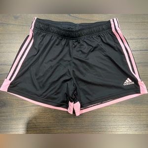 Adidas Aeroready Black With Pink Detailing Shorts Size Large